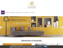 Tablet Screenshot of decoracionestudio14.com